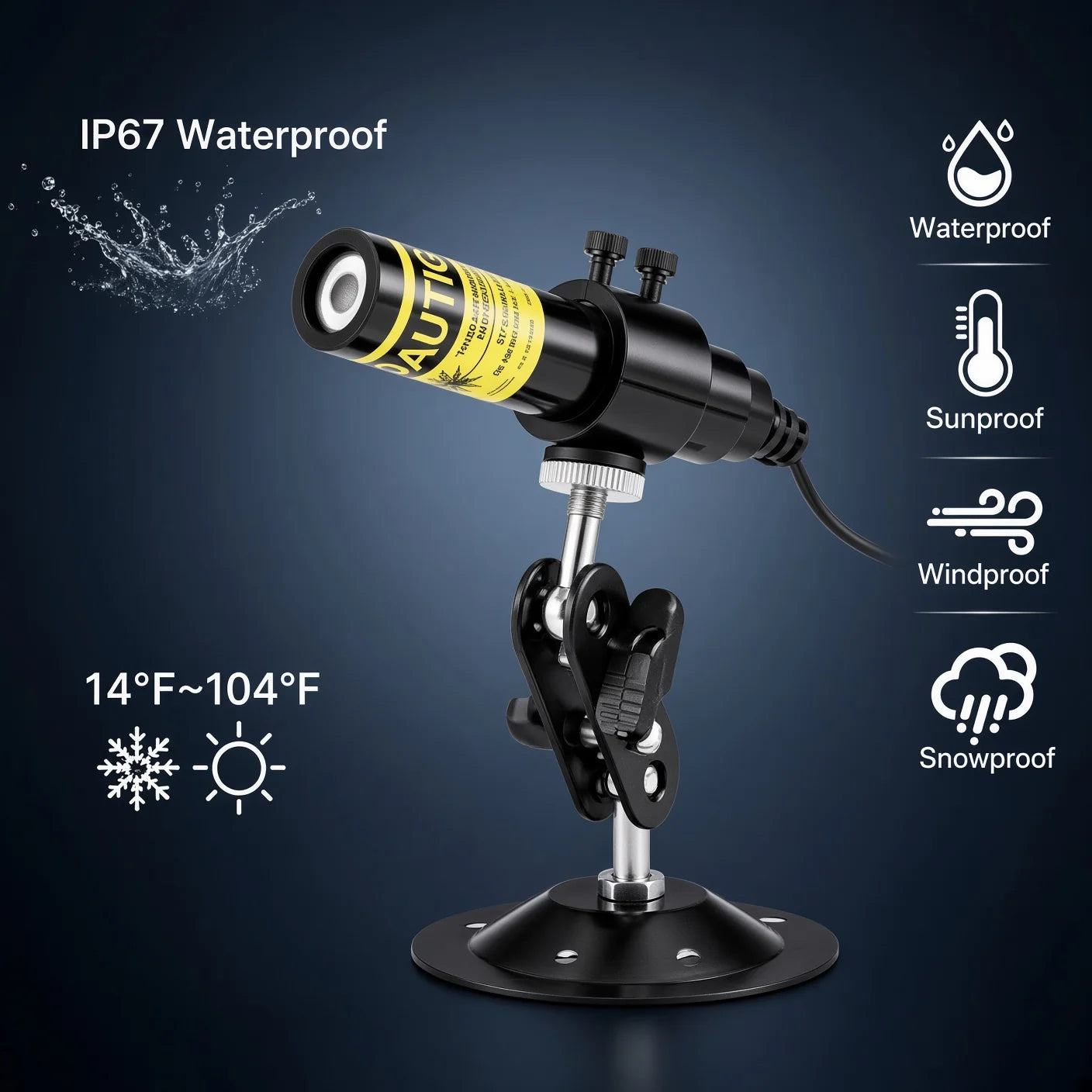 SwampGlow Halloween Laser Swamp Light